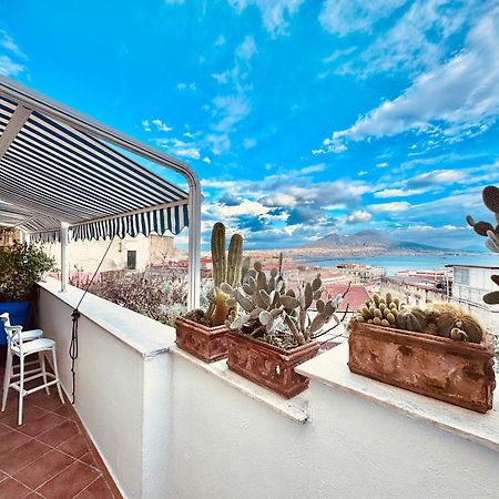 Alma De Templarsf - Stunning Design Home With Sea View And Terrace Napoli Dış mekan fotoğraf