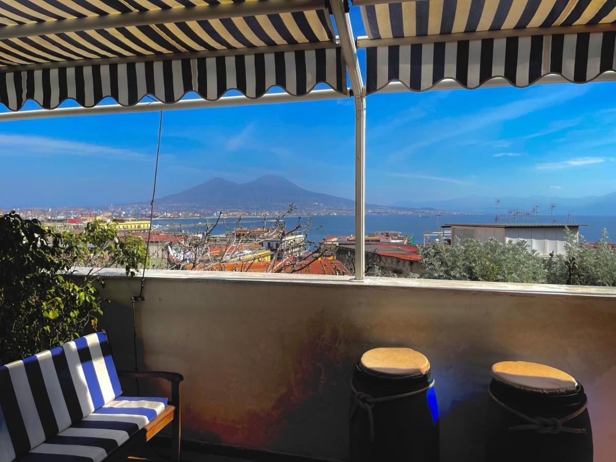 Alma De Templarsf - Stunning Design Home With Sea View And Terrace Napoli Dış mekan fotoğraf