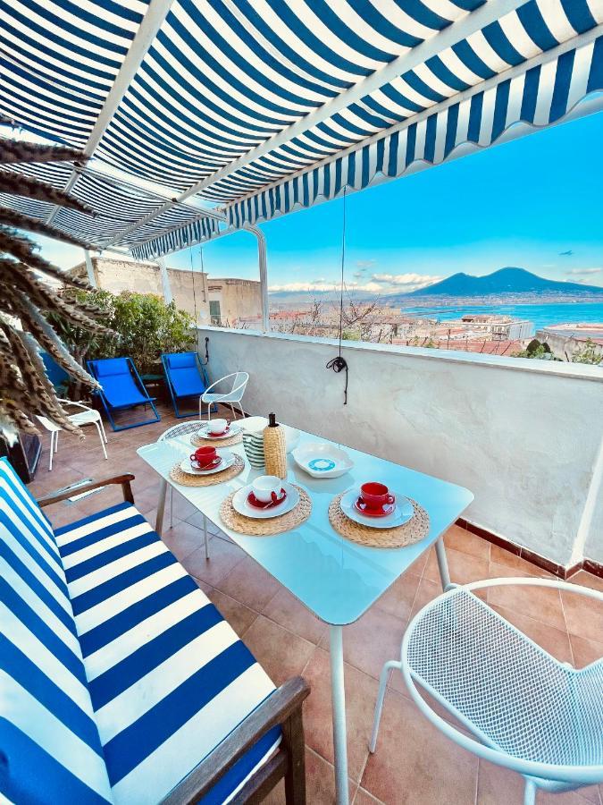 Alma De Templarsf - Stunning Design Home With Sea View And Terrace Napoli Dış mekan fotoğraf