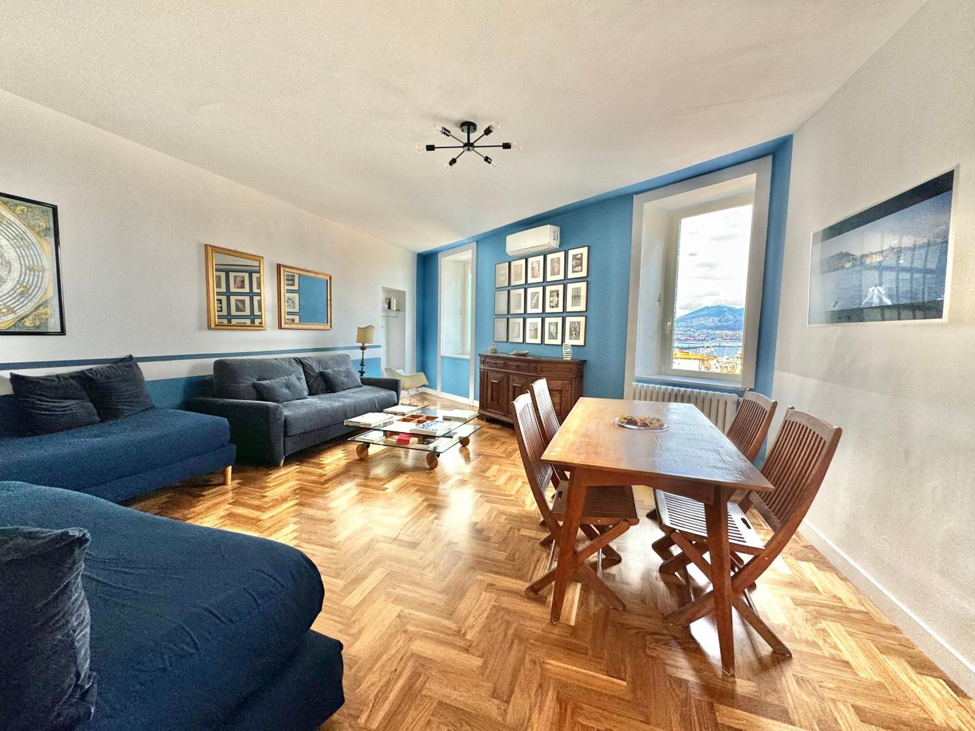 Alma De Templarsf - Stunning Design Home With Sea View And Terrace Napoli Dış mekan fotoğraf